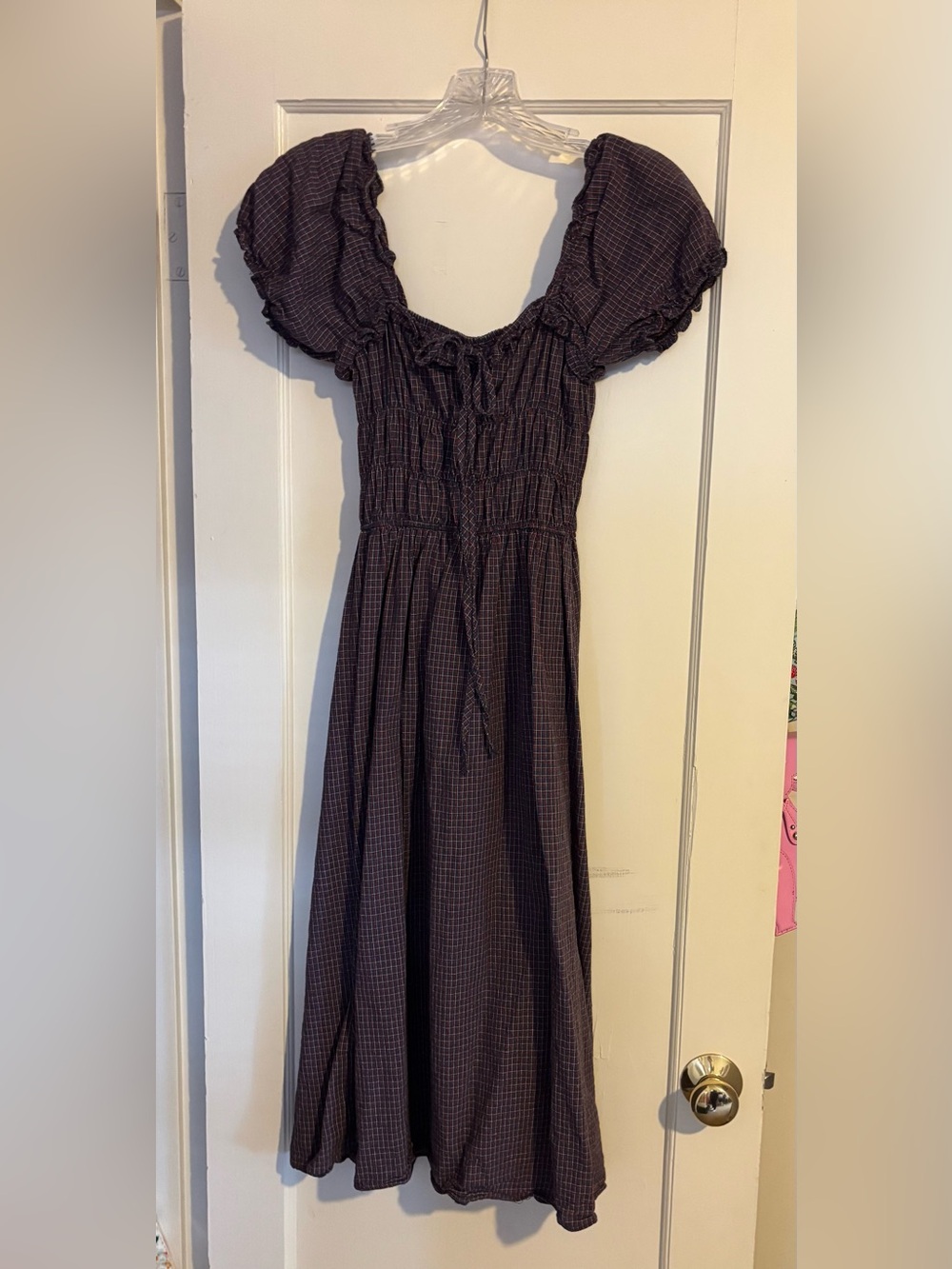 Smocked Puff Sleeve Summer Dress